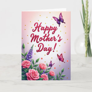 Polka Dot Mother Love Card