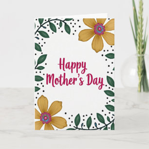 Polka Dot Mothers Day Image Card