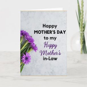 Polka Dot Mothers In Law Card
