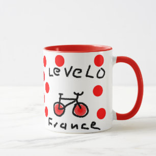 polka dot mug
