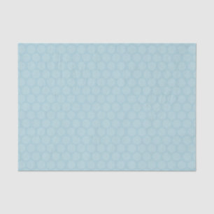 Polka Dot Ocean Blue Tissue Paper