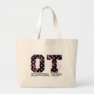Polka Dot OT Large Tote Bag