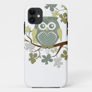 Polka Dot Owl in Tree Case
