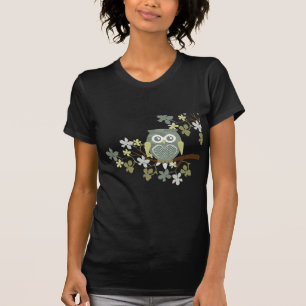 Polka Dot Owl in Tree T-Shirt