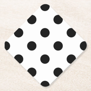 Polka Dot Paper Coasters