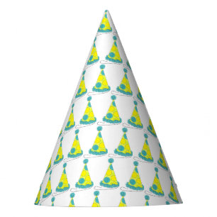 Polka Dot Party Hats Birthday New Year Celebration