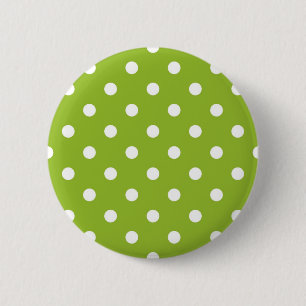 Polka dot pattern 6 cm round badge