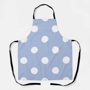 Polka dot pattern apron