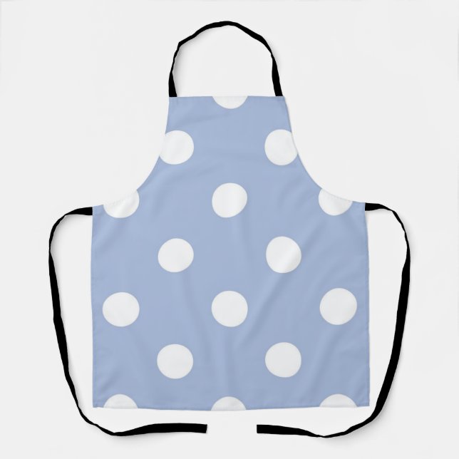 Polka dot pattern apron (Front)