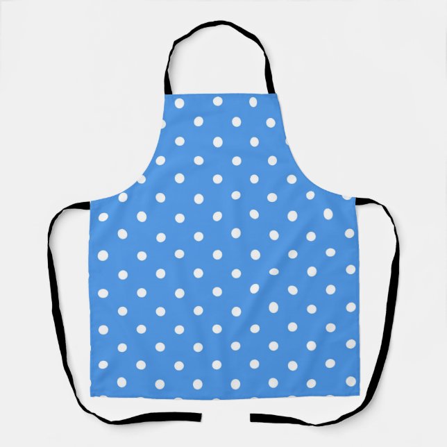 Polka dot pattern apron (Front)