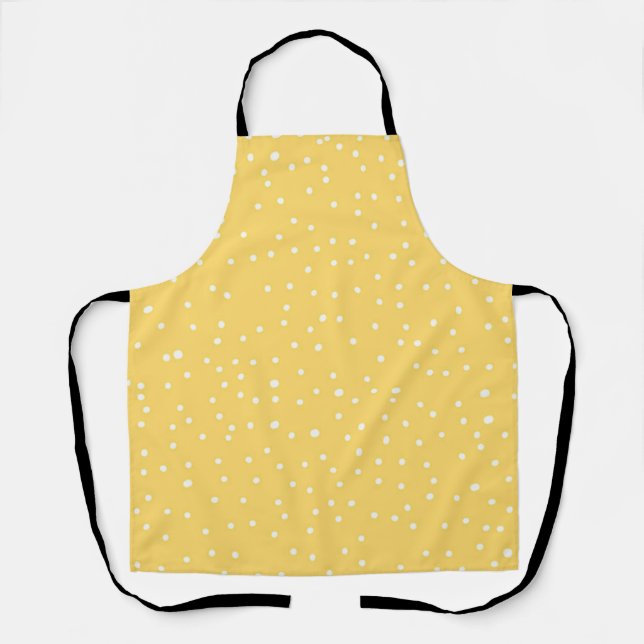 Polka dot pattern apron (Front)