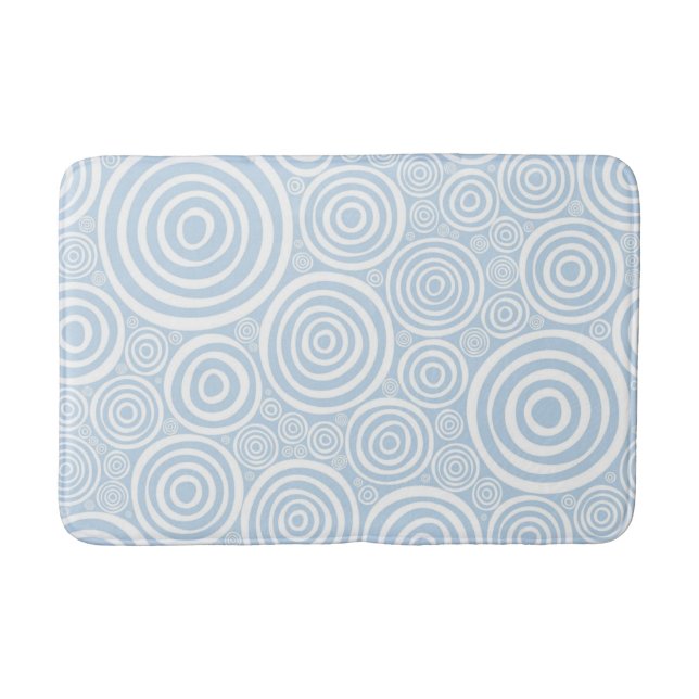 Polka dot pattern bath mat (Front)