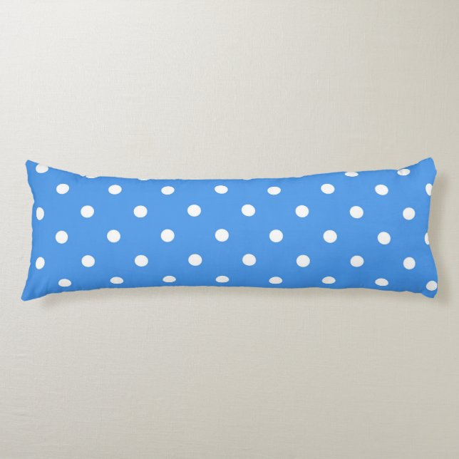 Polka dot pattern body cushion (Front)
