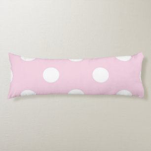Polka dot pattern body cushion