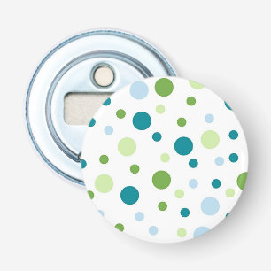 Polka dot pattern bottle opener