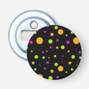 Polka dot pattern bottle opener