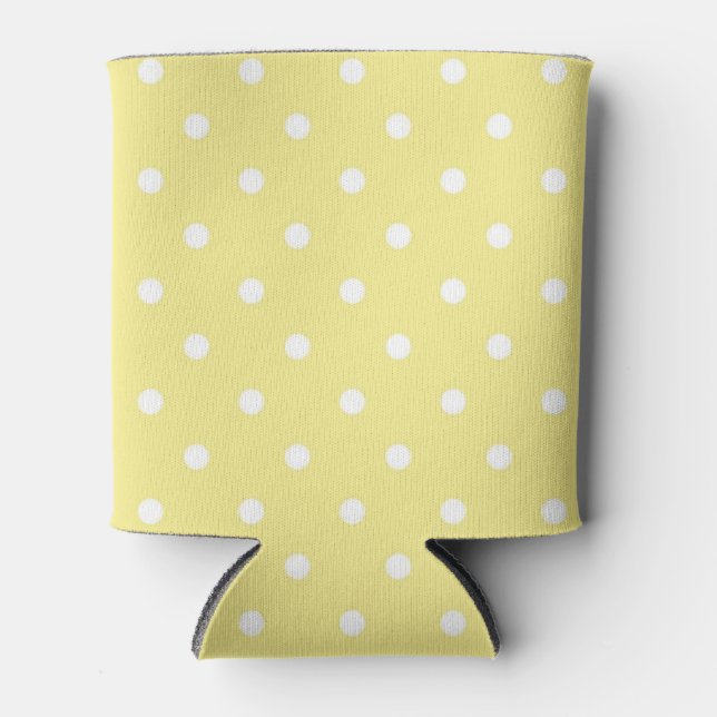 Polka dot pattern can cooler (Front)