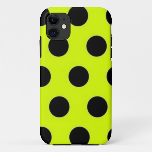 Polka dot pattern Case-Mate iPhone case (Back)