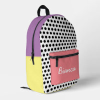 Polka Dot Pattern Colourful Kids