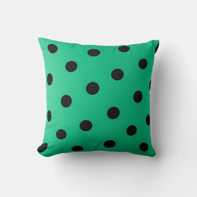 Polka dot pattern cushion (Front)