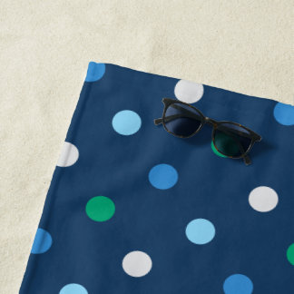 Polka Dot Pattern Design for Men Pool and Beach Towel