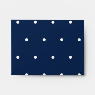 Polka dot pattern envelope