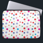 Polka dot pattern laptop sleeve<br><div class="desc">For true lovers of polka dots</div>