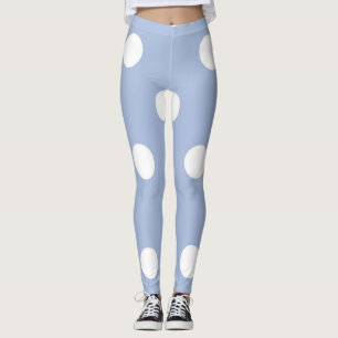 Polka dot pattern leggings