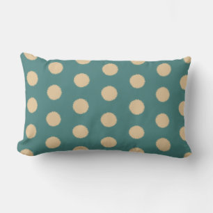 Polka Dot Pattern Lumbar Cushion
