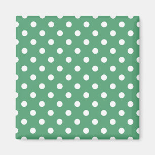 Polka dot pattern magnet