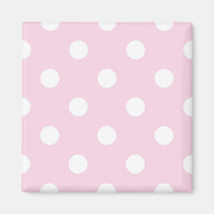 Polka dot pattern magnet