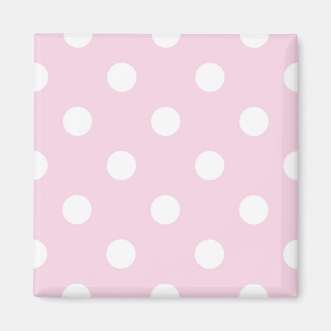 Polka dot pattern magnet (Front)