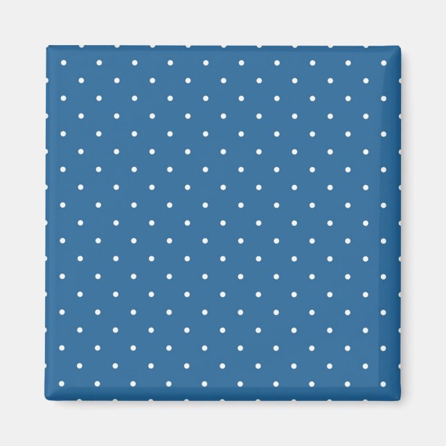 Polka dot pattern magnet (Front)