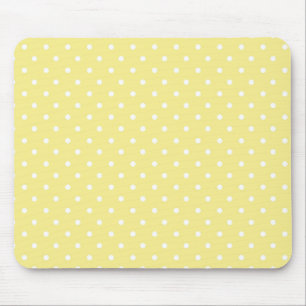 Polka dot pattern mouse pad