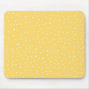 Polka dot pattern mouse pad