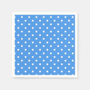 Polka dot pattern napkin