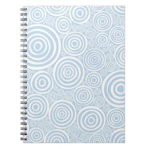 Polka dot pattern notebook
