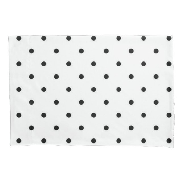 Polka dot pattern pillowcase (Front)