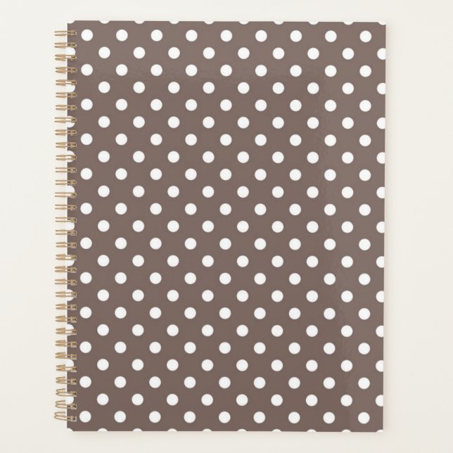 Polka dot pattern planner (Front)