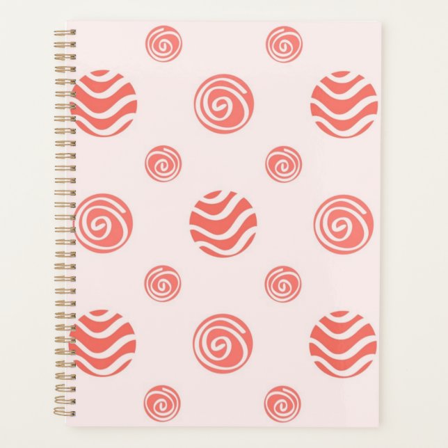 Polka dot pattern planner (Front)