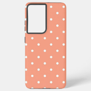 Polka dot pattern samsung galaxy case