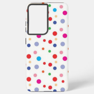 Polka dot pattern samsung galaxy case