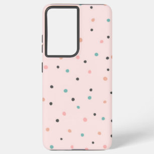 Polka dot pattern samsung galaxy case
