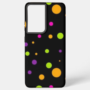 Polka dot pattern samsung galaxy case