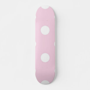 Polka dot pattern skateboard