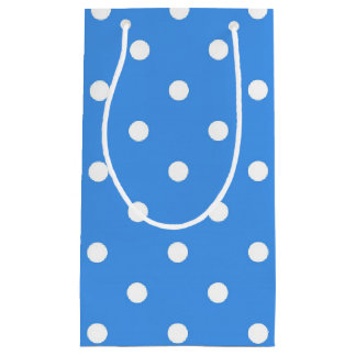 Polka dot pattern small gift bag