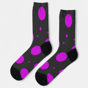 Polka dot pattern socks