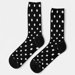 Polka dot pattern socks