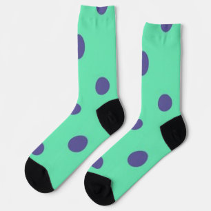 Polka dot pattern socks