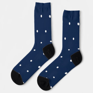Polka dot pattern socks